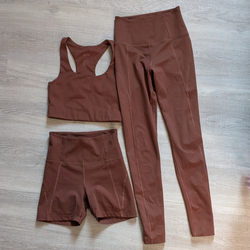 girlfriend collective activewear bundle!